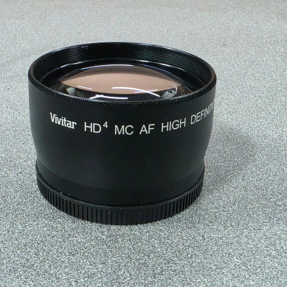 Vivitar 2.2X Telephoto Converter Lens Black Excellent HD4 MC AF Japan